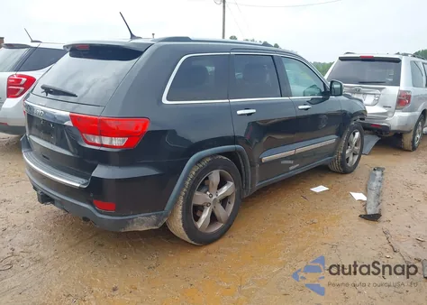 2013 Jeep Grand Cherokee Overland из США, поврежденный, VIN 1C4RJFCGXDC581656
